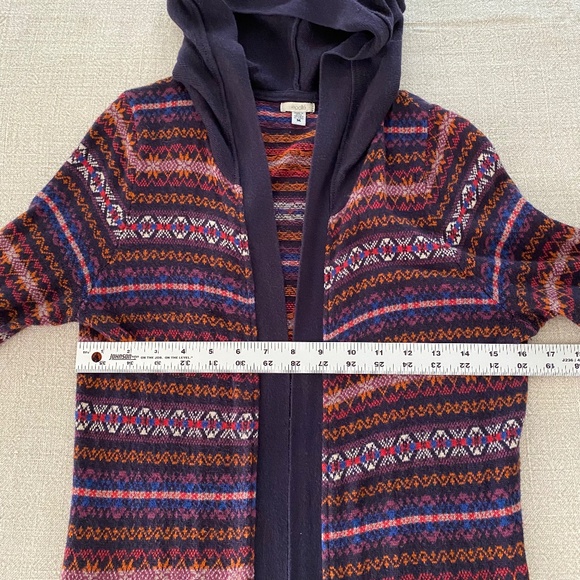 Ecote Urban Outfitters longline hooded sweater duster cardigan - Size S - Picture 5 of 12